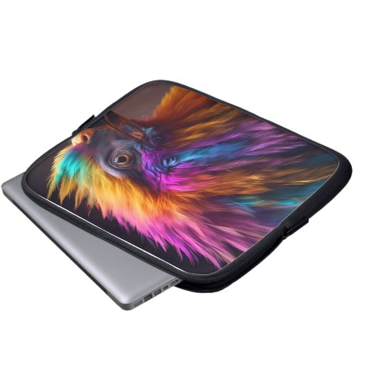 Turn your laptop into a canvas of creativity. 🌈🖥 laptopschutzhülle (Vorne Knopf)