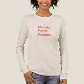 Turn Your Practice Into Purpose With Focus Tri-Blend Shirt (Vorderseite)