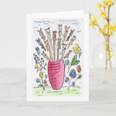 "Turnabout is Fair Play" Karte (Gelbe Blume)