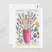 "Turnabout is Fair Play" Postkarte (Vorne/Hinten)