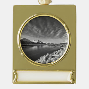 Turnback Arm Moonlight Banner-Ornament Gold