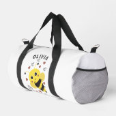 Turnbeutel im kleinen Stil 'Bubble Bee with Hearts Duffle Bag (Rechte Ecke)