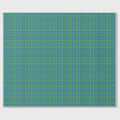 Turnbull Clan Ancient Jagd Tartan Geschenkpapier (Flach)