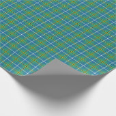 Turnbull Clan Ancient Jagd Tartan Geschenkpapier (Ecke)