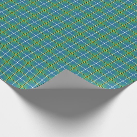 Turnbull Clan Ancient Jagd Tartan Geschenkpapier (Ecke)