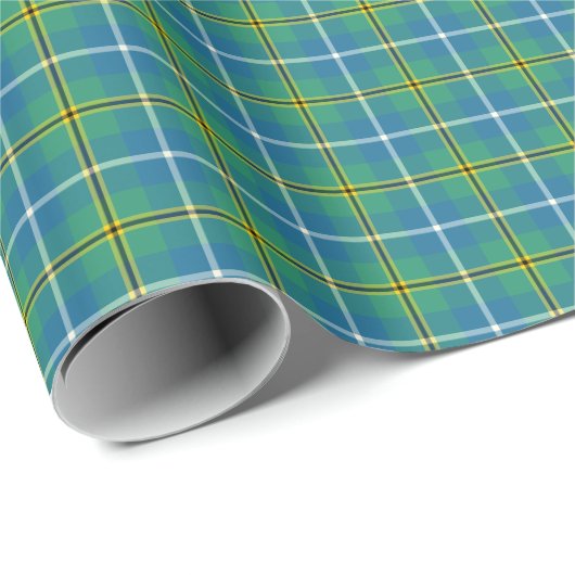 Turnbull Clan Ancient Jagd Tartan Geschenkpapier (Rolleneckpunkt)