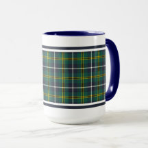 Turnbull Clan Jagd Tartan Marine und Green Kariert