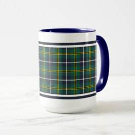 Turnbull Clan Jagd Tartan Marine und Green Kariert Tasse