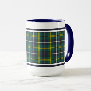 Turnbull Clan Jagd Tartan Marine und Green Kariert Tasse