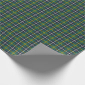 Turnbull Clan Junting Tartan Geschenkpapier (Ecke)