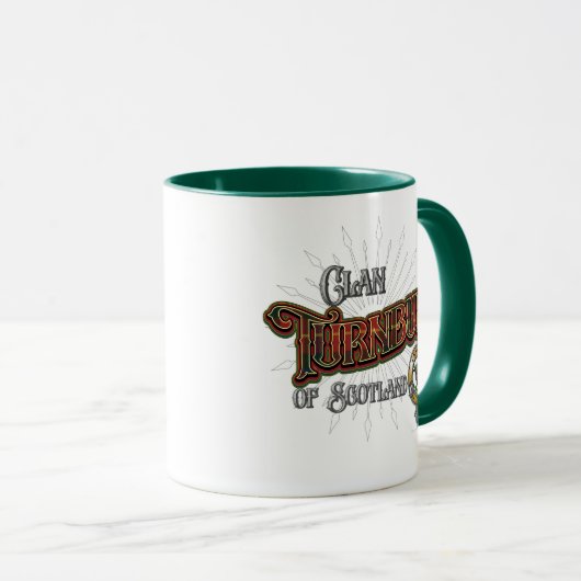 Turnbull Clan Tasse (VorderseiteRechts)