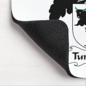 Turnbull Familienwappen Mousepad (Ecke)