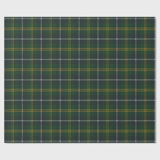 Turnbull Jagd Modernes Original Scottish Tartan Geschenkpapier (Flach)