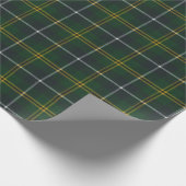 Turnbull Jagd Modernes Original Scottish Tartan Geschenkpapier (Ecke)