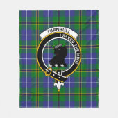 Turnbull Jagd Tartan Kariert Fleecedecke (Vorderseite)