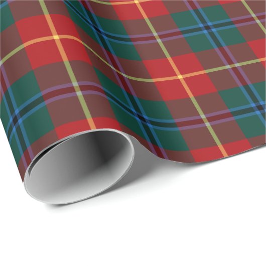 Turnbull Modern Dress Tartan Geschenkpapier (Rolleneckpunkt)