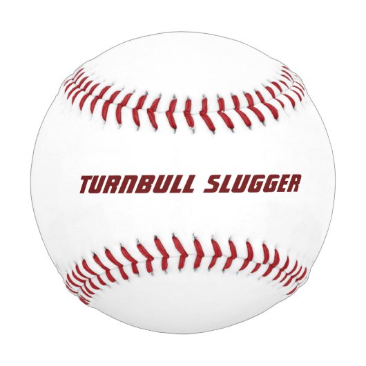 Turnbull Slugger Baseball (Rückseite)