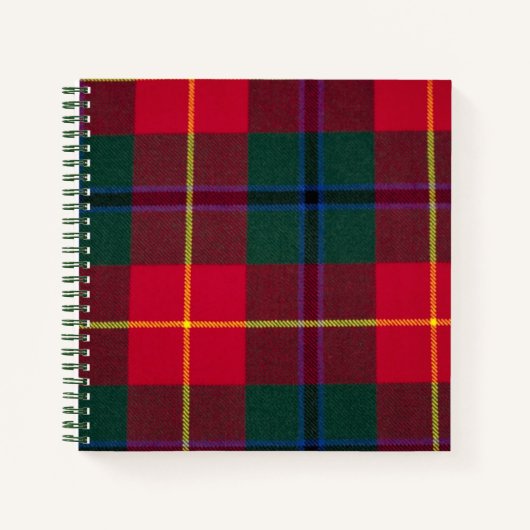 Turnbull Tartan Notebook Notizblock (Vorderseite)