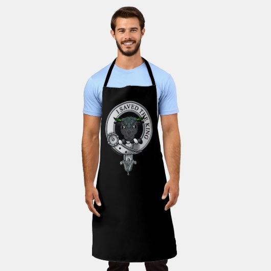 Turnbull Wappen Abzeichen Schürze (Getragen)