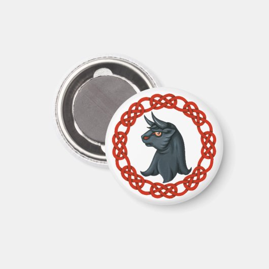 Turnbull Wappen Magnet (Vorderseite/Rückseite)