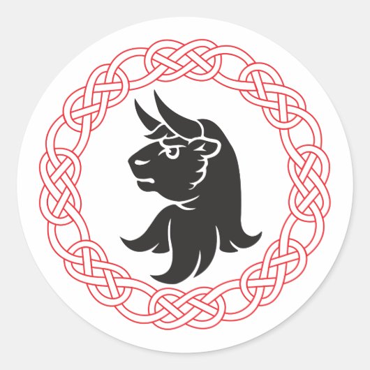 Turnbull Wappen Sticker (Vorderseite)