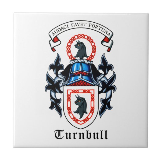 Turnbulle Arms Keramik Tile Fliese (Vorderseite)