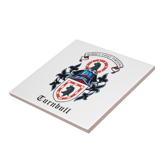 Turnbulle Arms Keramik Tile Fliese (Seite)