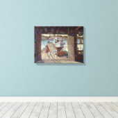 "Turne Shed at Dawn" von Charlie Rapsky Leinwanddruck (Insitu (Holzboden))