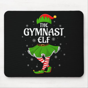 Turnelfe Weihnachten Familie Mädchen Frauen Elf Sq Mousepad