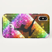 Turnen Abstract Handstand Case-Mate iPhone Hülle (Rückseite (Horizontal))
