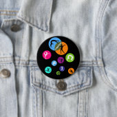 Turnen Blase Button (Beispiel)