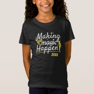 Turnen der Frauen lässt Magie geschehen Zitat T-Shirt