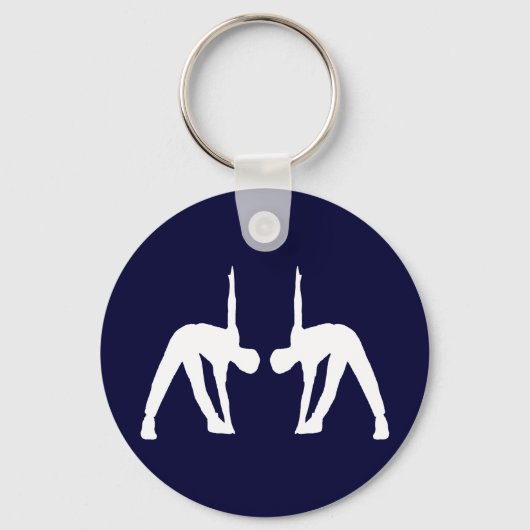 Turnen Gymnastik Gymnastik Schlüsselanhänger (Vorderseite)