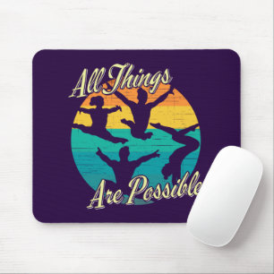Turnen Mädchen - Alles ist möglich Mousepad