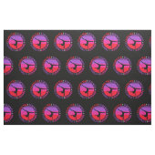 Turnen Mädchen Charakterstärke Mut Stoff (Fat Quarter (45,7 x 55,9 cm))