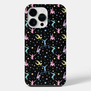 Turnen Mädchen Frauen Gymnastik mit Sternen iPhone 14 Pro Max Hülle