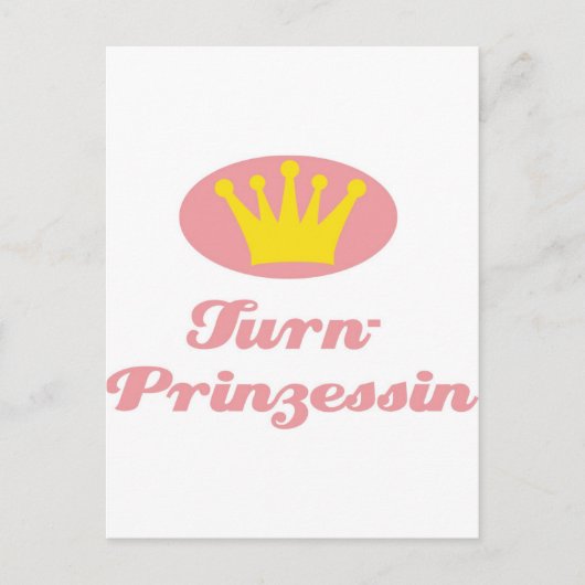 Turnen Postkarte (Vorderseite)