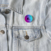 Turnen / Tanz Happy Birthday Gradient Button (Beispiel)