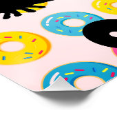 Turnen und Donuts Poster (Ecke)