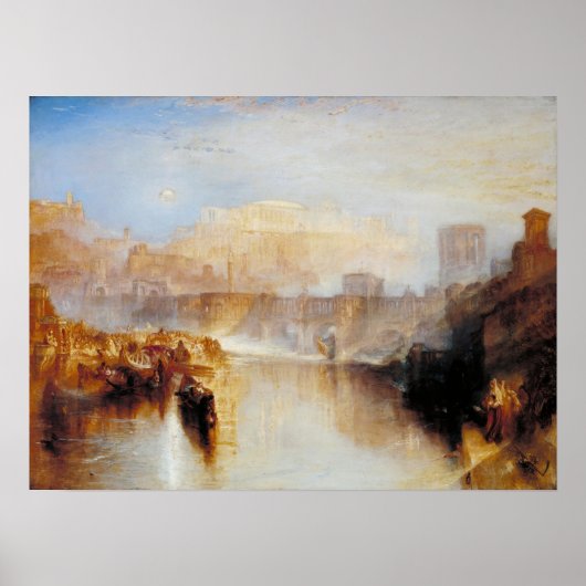 Turner - Agrippina Landing With Ashes Poster (Vorne)