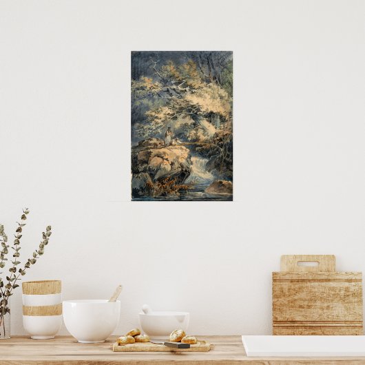 Turner - Angler Poster (Küche)