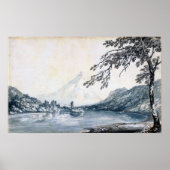 Turner - Auf der Strecke zwischen Unterseen und Br Poster (Vorne)