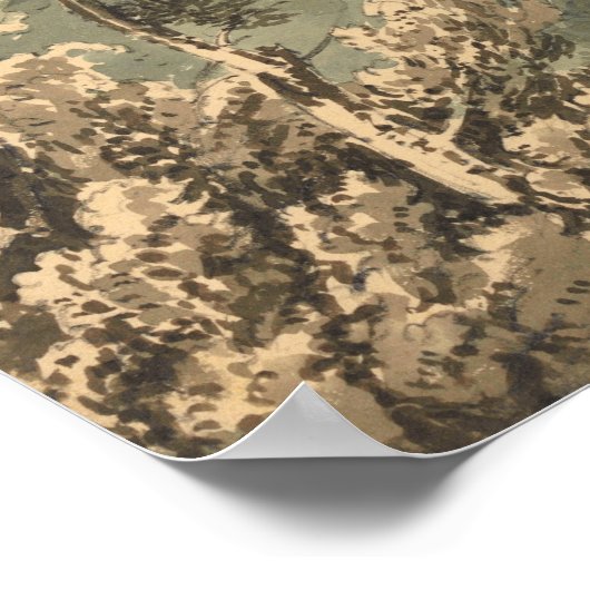 Turner - bei Grindelwald Poster (Ecke)