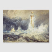 Turner - Bell Rock Lighthouse Magnetkarte (Vorderseite)