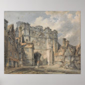 Turner - Christ Church Gate, Canterbury Poster (Vorne)