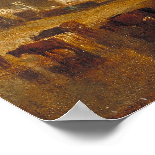 Turner - Cliveden on Thames Poster (Ecke)