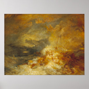 Turner - Desaster auf See Poster
