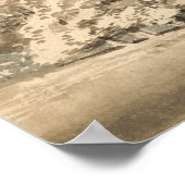 Turner - Drei geschossiges georgianisches Haus im  Poster (Ecke)