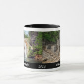 Turner Falls & Collings Castle Oklahoma - Designer Tasse (Zentrum)