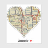 Turner Falls Oklahoma Aufkleber (Blatt)